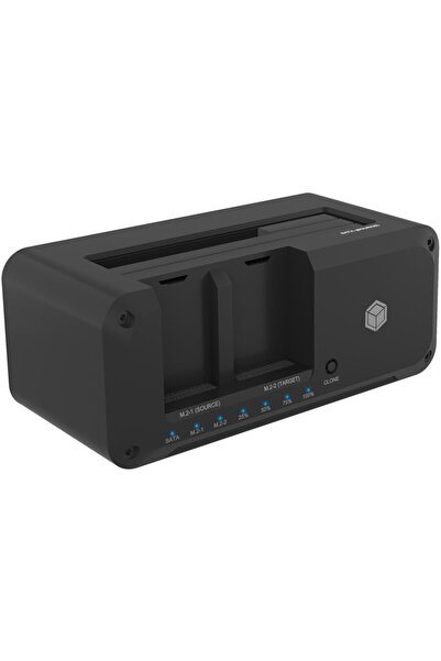 ICY BOX HDD Rack IB-2924MSCL-C31, docking station (black, 2.5"/3.5" SATA, M.2...