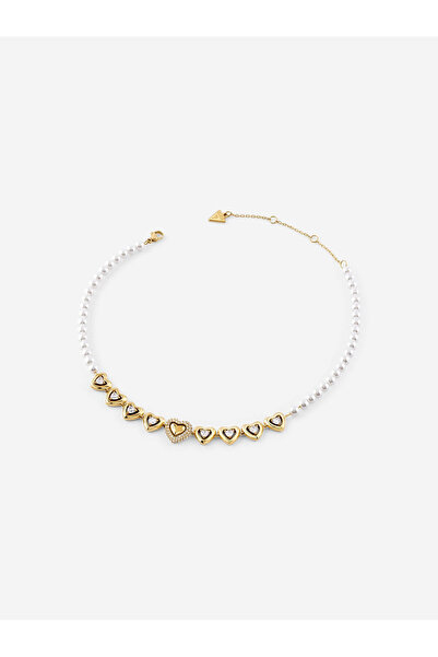 Guess 12-16" multi hearts chocker