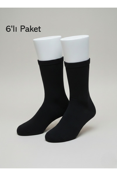 balkonda Men's Socks 6 Pack Bamboo Seamless - Pola