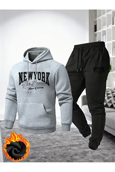 CLASSY.MODA Calle 00 Premium 3 Threaded Oversize Hoodie Set Series