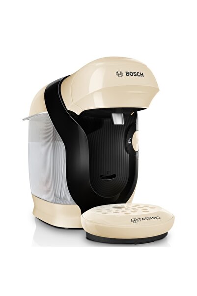 Bosch Еспресо машина Tassimo Style TAS117E, 1400W, 3.3 бара, 0.7л, Самопочист...