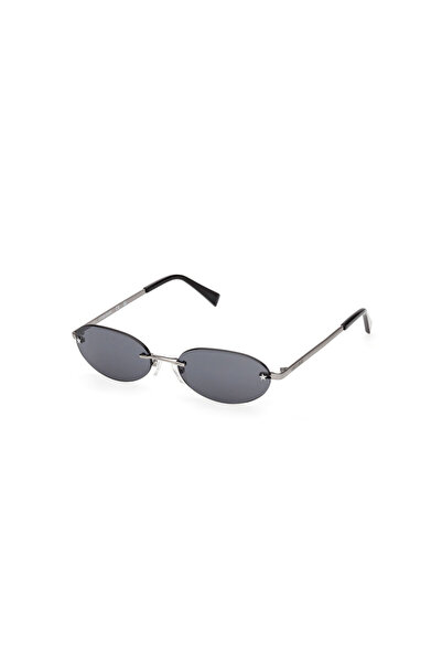 Guess Iris oval metal sunglasses
