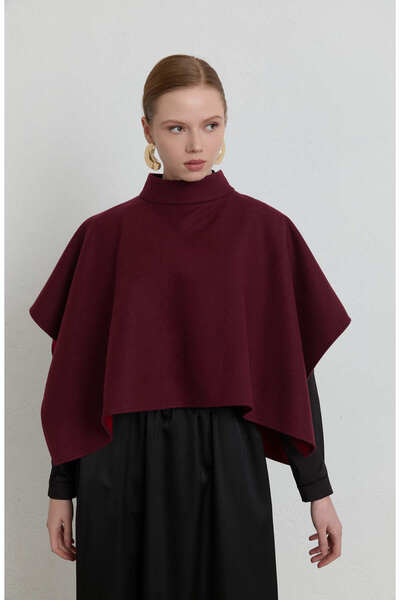 Fatma Atasoy Kaşe Vişne Panço