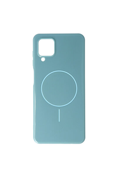 SEP Soft Silicone Magsafe Case Samsung Galaxy A12 Turquoise