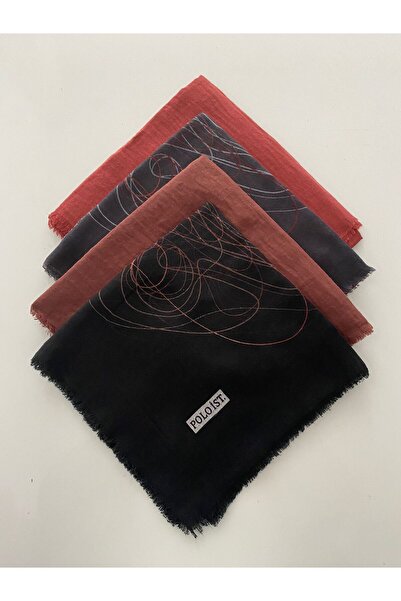 poloist 4 Mixed Patterned Cheesecloth Writing