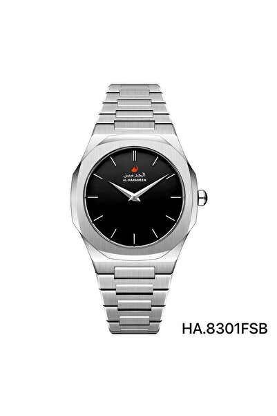 AL-HARAMEEN Al Haramain Men's Watch HA 8301 Classic Size 41 MM