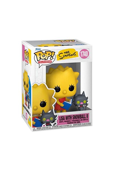 OEM Set cu Figurina Funko POP! Lisa si Snowball seria The Simpsons S11