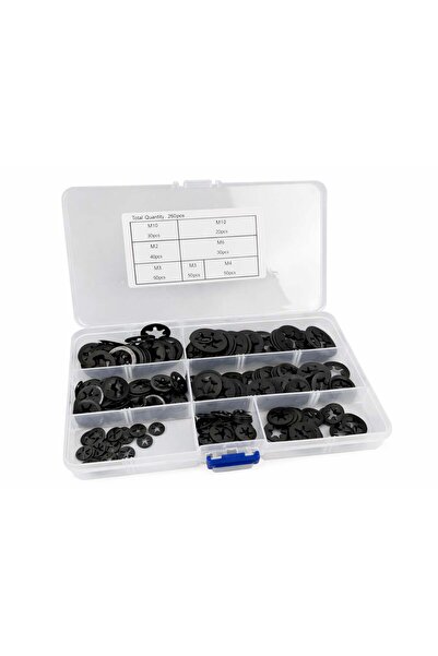 GEBOTOOLS Σετ Ροδέλες Ασφαλείας Μ3-Μ12 160Τμχ GEBO TOOLS