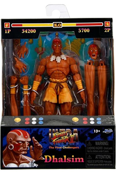 Simba Jada Street Fighter 2 Dhalsim Φιγούρα 15 εκ. με Αξεσουάρ