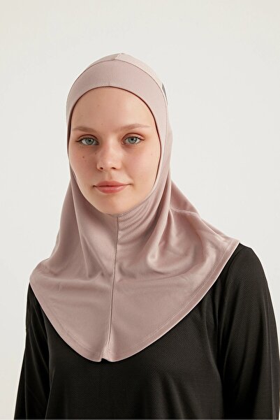 FD SPORTS KFIT-HIJAB قبعة رياضية - لون بودرة