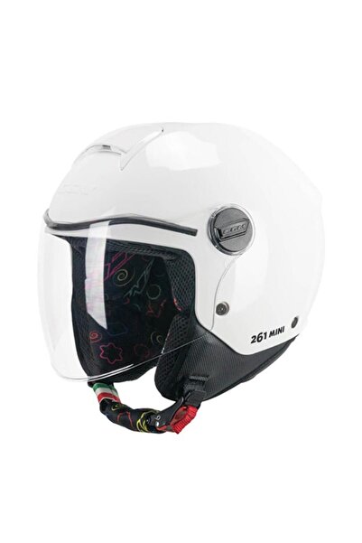 CGM 261A MINI MONO ÇOCUK KASKI Beyaz YL