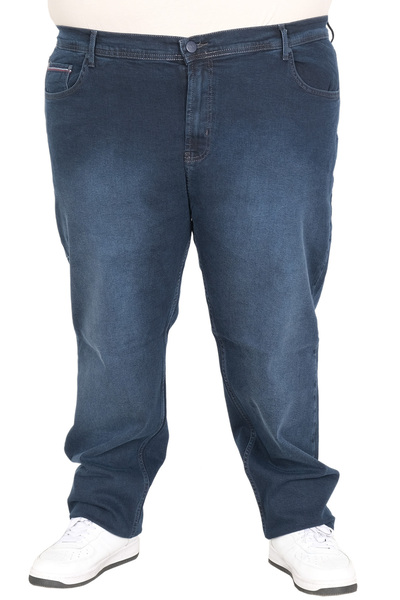 ModeXL Mode XL Men's Large Size Classic 5 Pocket Pants 25930 Blueblack