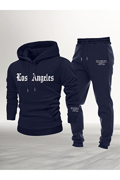 CLASSY.MODA Calle 00 Deluxe Edition 3 Threaded Hoodie and Bottom Set