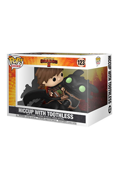 Funko Pop Figurină de colecție Funko POP's Hiccup cu Toothless seria Cum să-ț...