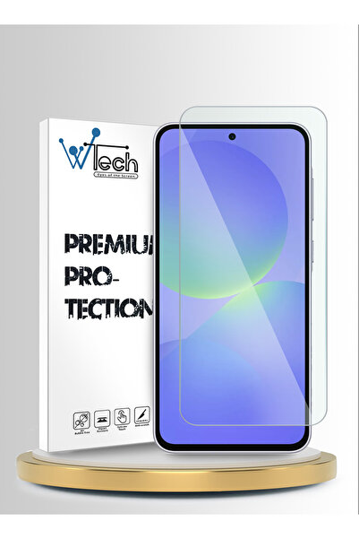 Wtech سامسونج جالاكسي A37 5G 2026 سلسلة بريميوم، زجاج مقوى شفاف 9H