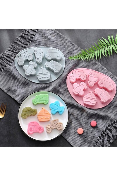 Siliko World قالب الكيك، قالب الشوكولاتة، قالب مسحوق الحجر، نماذج المركبات وا...