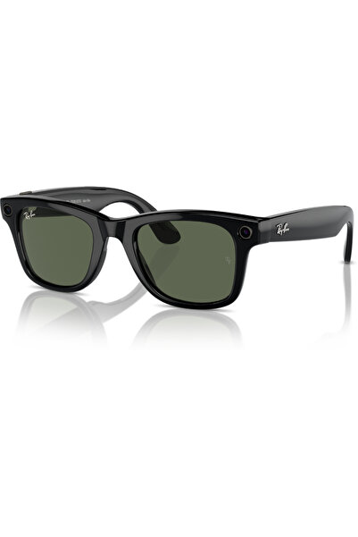 OEM RAYBAN Meta Wayfarer Shiny BLACK/GREEN