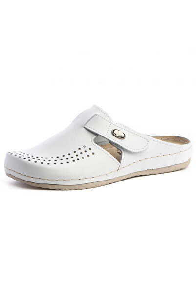 VESNA Saboți din piele naturală 170 Bela