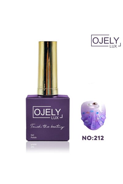 OJELY Lüx Kalıcı Oje 15 ML Confetti Seri NO. 212