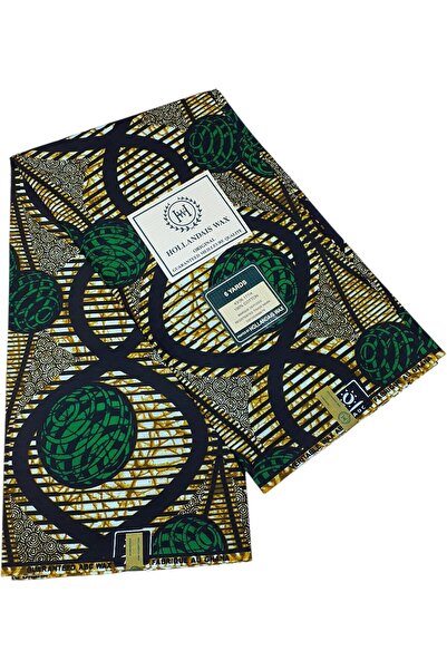 Generic Hollandais Wax Exclusive African Fabric 6 Yard Latest Collection Prin...