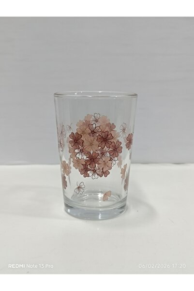 LAV Lara Patterned 6-Piece Water Glass Set 205Cc