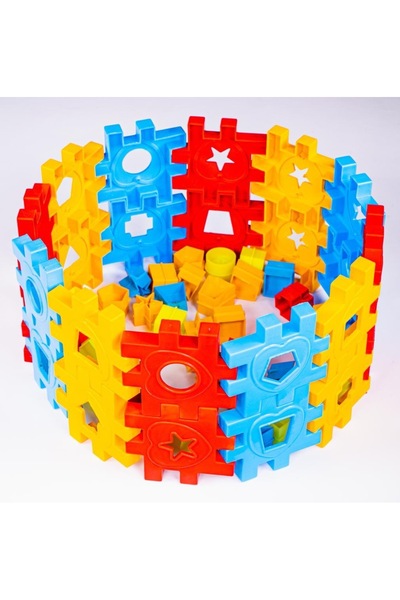 Özdemir Toys EĞİTİCİ OYUNCAK 3+ ÜSTÜ MOTOR BECERİ GELİŞTİRİCİ ÇOK PARÇALI BULTAK KÜP
