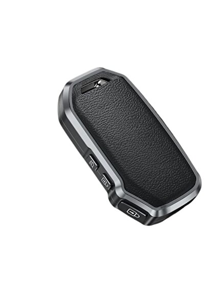 OEM Black Aluminum Leather Key Case for KIA Sportage Stinger Ceed Sorento Cer...