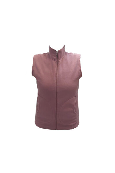 OEM Women's fleece vest, size 3XL, dusty pink