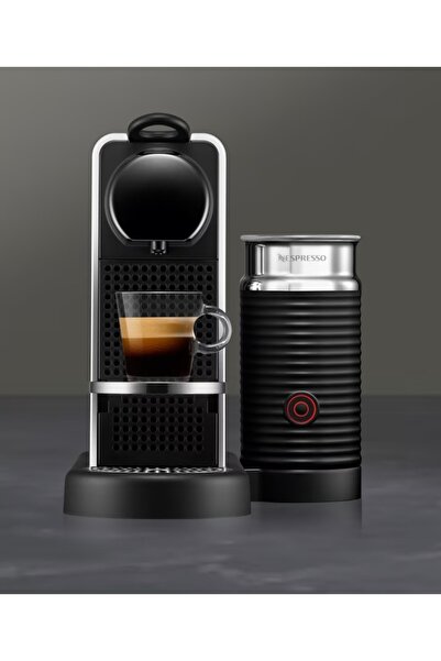 Nespresso سلسلة سيتيز بلاتينيوم سي وأيروتشينو 3 لصنع رغوة الحليب