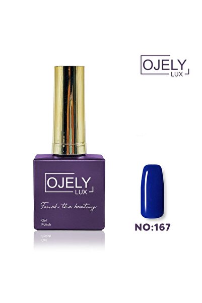 OJELY Lüx Kalıcı Oje 15 ML Deniz Mavisi Seri NO. 167