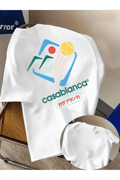 ALEYZA MODA Unisex Oversized Graphic Printed T-Shirt – Casual Streetwear Rela...