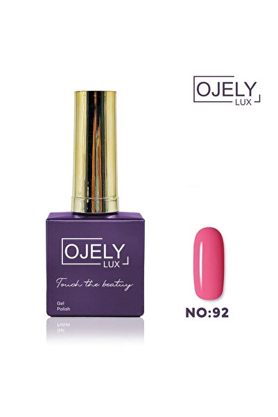 OJELY Lüx Kalıcı Oje 15 ML Pembe Seri NO. 92
