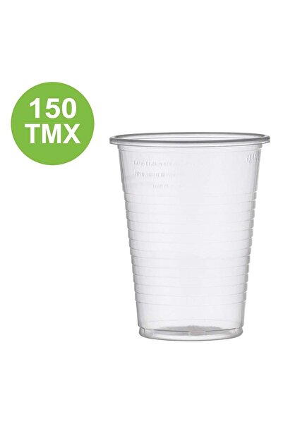 OEM Set of 150 Transparent Plastic Cups 200ml