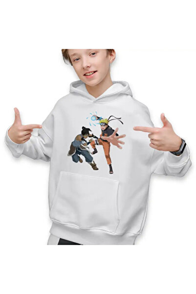 OEM Παιδική Φούτερ με Κουκούλα για Αγόρια Avatar Korra Naruto Airbender