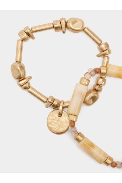 PARFOIS Taş Efektli Elastik Bileklik Seti