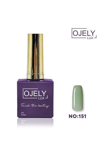 OJELY Lüx Kalıcı Oje 15 ML Deniz Yeşili Seri NO. 151