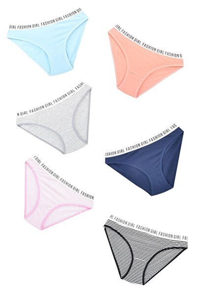 Tutku Γυναικεία 12 τεμάχια Fashion Girl Cotton Slip Μικτά Χρώματα - Standard-...
