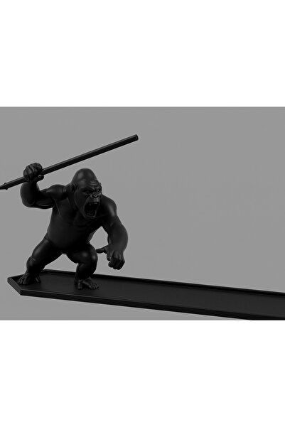 SZD Design Dekoratif Goril Figürlü Tütsülük Modern Tasarım Hediyelik Obje