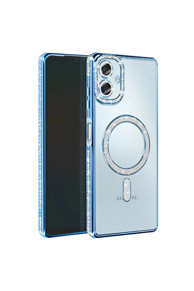 eco port حافظة سامسونج جالاكسي A07 4G جوكي سيملي مغناطيسية - أزرق