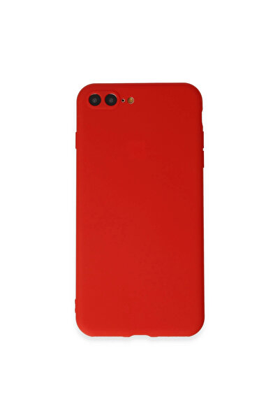 eco port حافظة سيليكون أولى لـ iPhone 7 Plus - أحمر