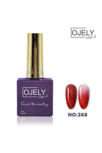 OJELY Lüx Kalıcı Oje 15 ML Renkli Simli Seri NO. 268