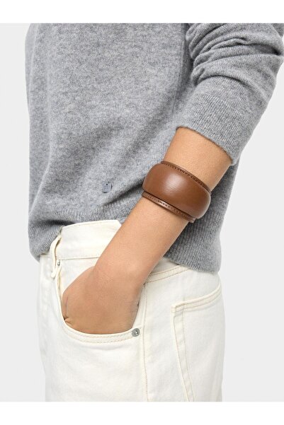 PARFOIS Deri Efektli Sert Bileklik