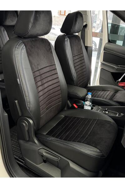 AKINCI غطاء مقعد السائق لسيارة فولكس فاجن كادي موديل 2021-2025 - غطاء مقعد ال...