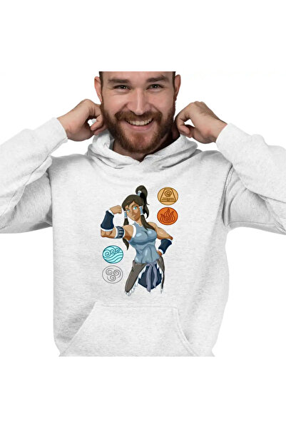 OEM Men's Hoodie Avatar The Legend of Korra The 4 Elements