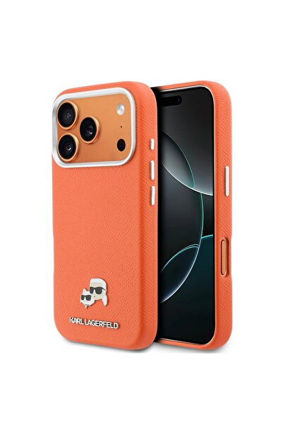 Karl LagerfeId Karl Lagerfeld Husa Karl & Choupette Head Pins Saffiano MagSaf...