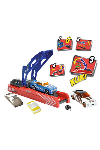 Simba Σετ 2 αυτοκινήτων με εκτοξευτή