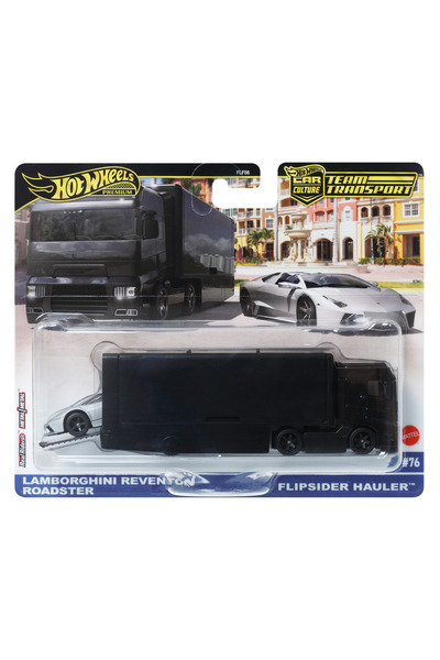 mattel Hot Wheels Φλίπσιντερ Φορτηγό Μεταφοράς με Λαμποργκίνι Ρεβεντόν Ρόουντ...