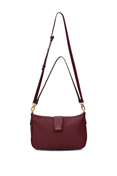 Nautica Women's Shoulder Bag Burgundy Cn7571T – Casual and Stylish Design, Li...