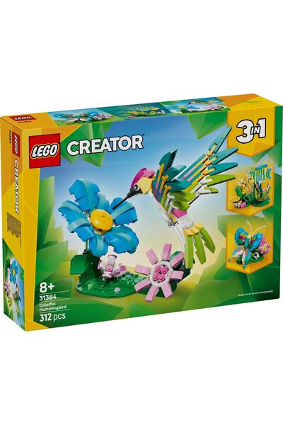 Evelise LEGO CREATOR ANIMALE SALBATICE COLIBRI COLORAT 31384