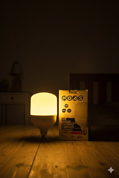 ACIOĞLU PARAKENDE 50W Torch LED Ampul E27 Duy 3200K – Güçlü ve Sıcak Aydınlatma